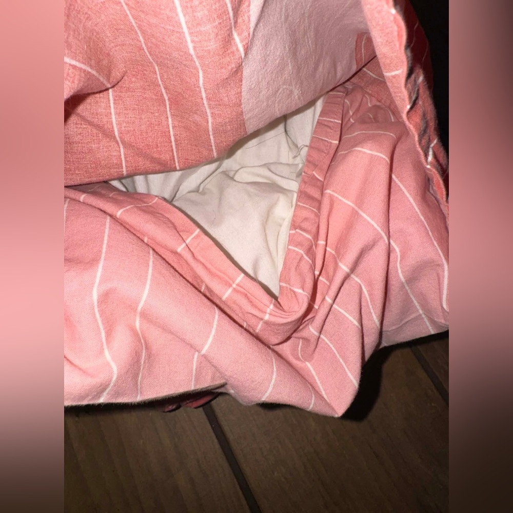 Ikea Rorande Duvet Cover/Pillowcase Flamingo lap quilt 2 flamingos & 3 pillows - Picture 11 of 16